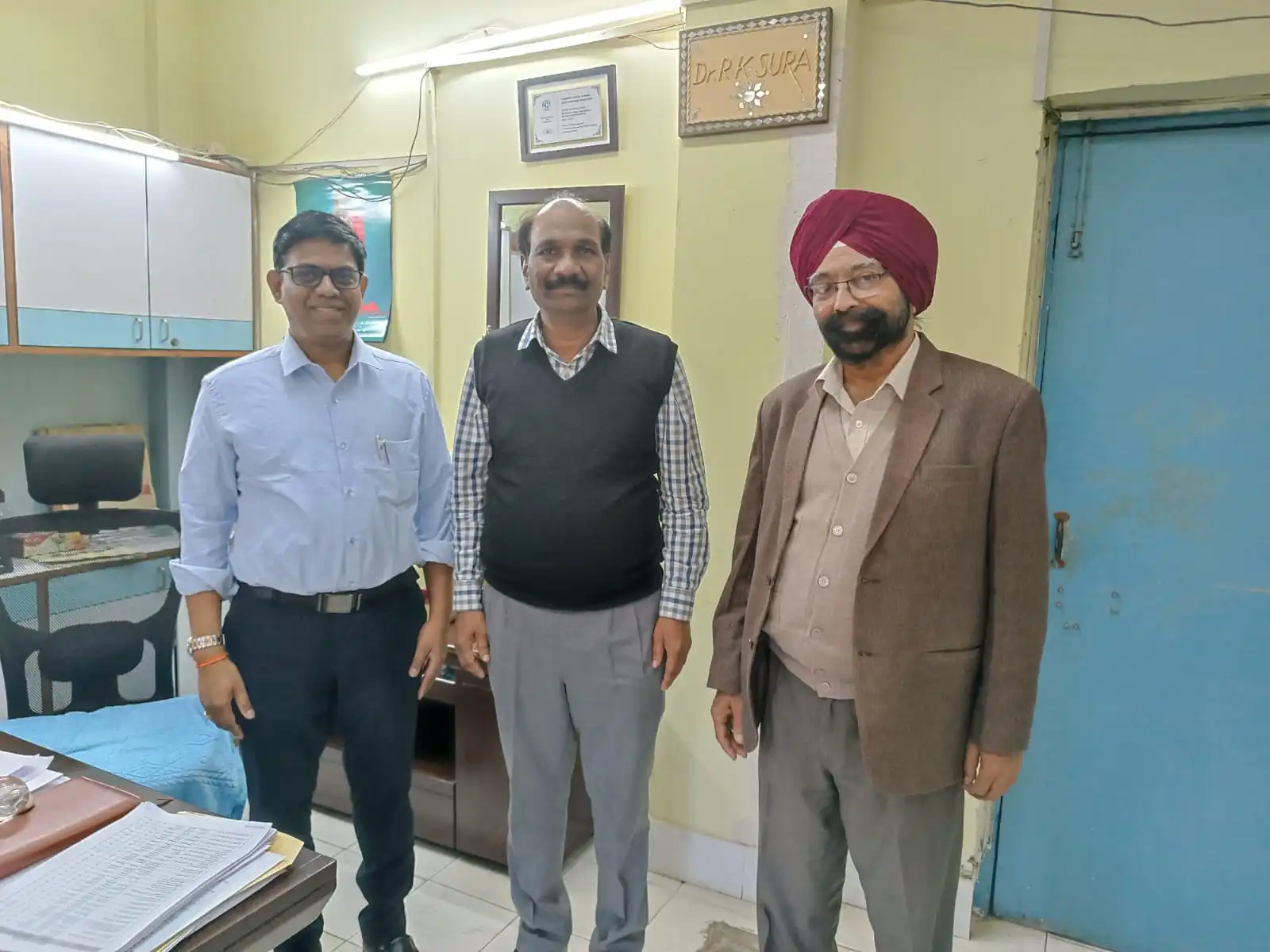 Meeting with JSS MSDE Director, New Delhi - Government Project Collaboration - Sree Vignesh Consultancy