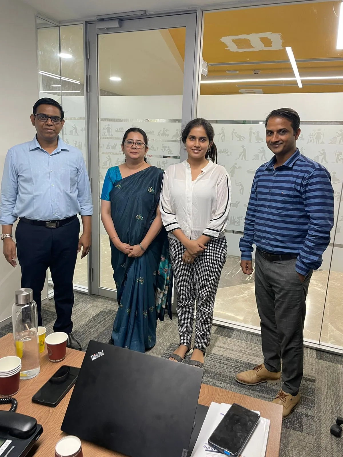 Follow-up Meeting with NSDC NAPS Official, New Delhi - Project Coordination - Sree Vignesh Consultancy
